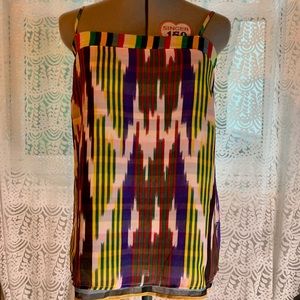 NWOT Scotch & Soda Striped Square Neck Top Size 2